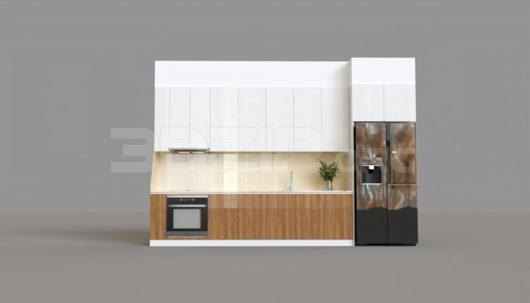 7441. Free 3Ds Max Kitchen Model Download