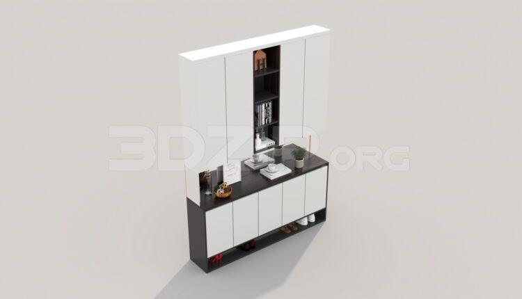 7452. Free 3Ds Max Wardrobe Model Download