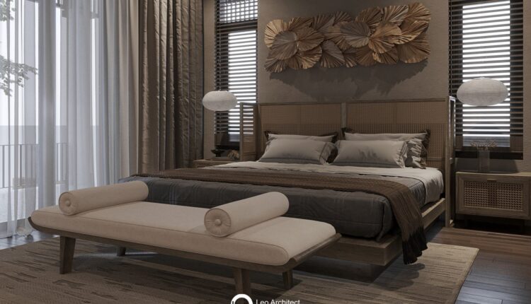 13566. 3Ds Max Bedroom Interior Model Download by Leo Nguyen (3)