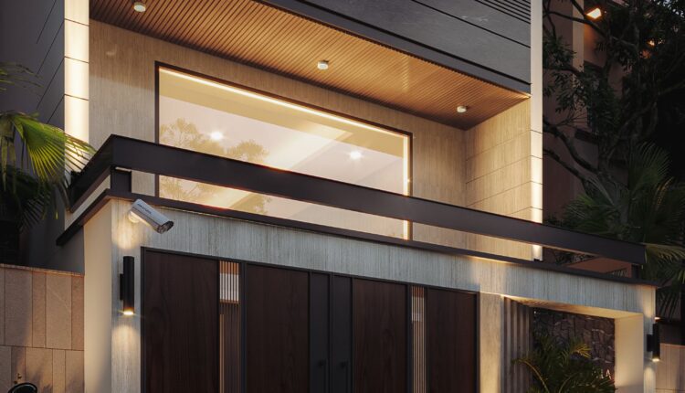 13569. 3Ds Max House Exterior Model Download By Kts Nhat Minh