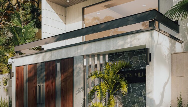13569. 3Ds Max House Exterior Model Download By Kts Nhat Minh