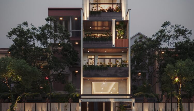 13569. 3Ds Max House Exterior Model Download By Kts Nhat Minh