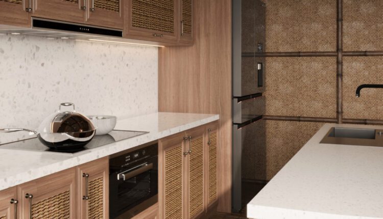 13570. Free 3Ds Max Kitchen – Diningroom Interior Model Download by Hoang Dat