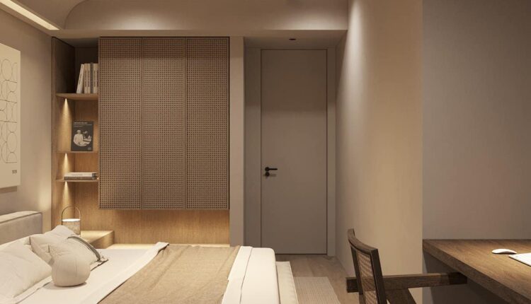 13578. 3Ds Max Bedroom Interior Model Download by Quang Dũng