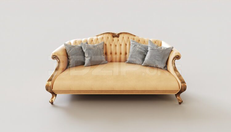 7543. Free 3Ds Max Sofa Model Download
