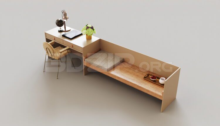 7571. Free 3Ds Max Table Work Model Download