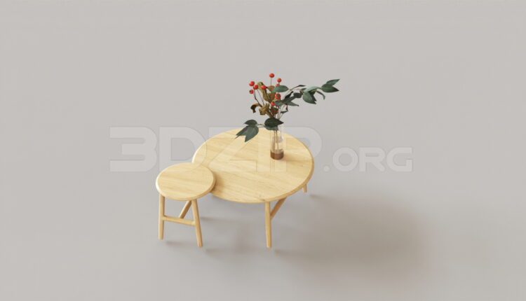 7578. Free 3Ds Max Table Model Download