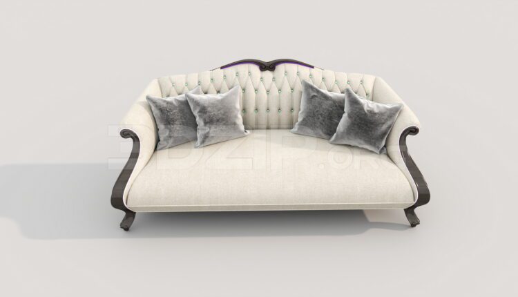 7599. Free 3Ds Max Sofa Model Download