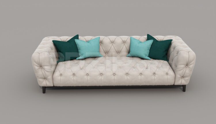7629. Free 3Ds Max Sofa Model Download (2)