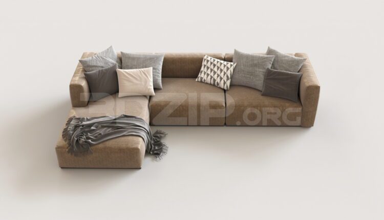 7670. Free 3Ds Max Sofa Model Download