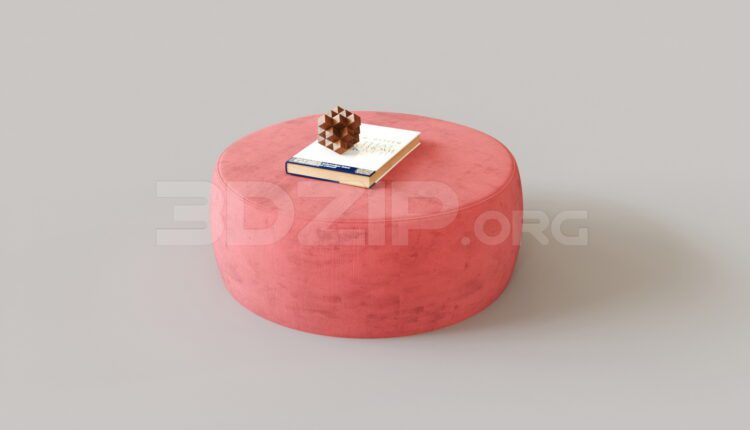 7688. Free 3Ds Max Stool Model Download