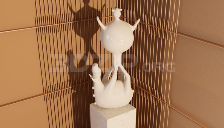 11475. Free 3Ds Max Sculpture Model Download