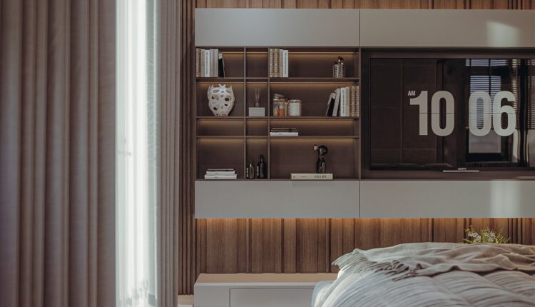 13579. 3Ds Max Bedroom – Workroom Interior Model Download by Kts Nhat Minh