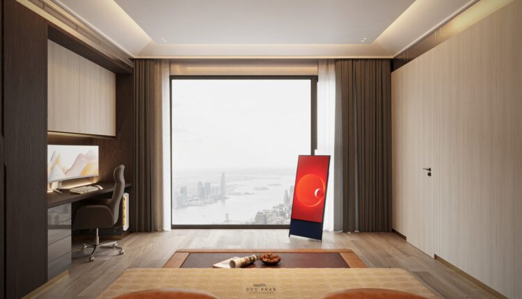 13580. 3Ds Max Bedroom Interior Model Download by Duc Phan