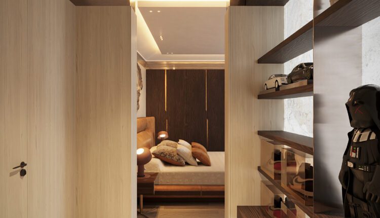 13580. 3Ds Max Bedroom Interior Model Download by Duc Phan