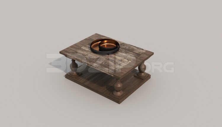 7709. Free 3Ds Max Table Model Download