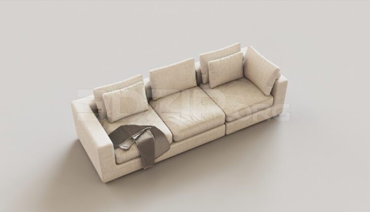 7714. Free 3Ds Max Sofa Model Download