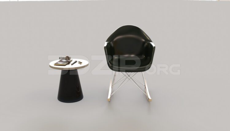 7760. Free 3Ds Max Armchair Model Download