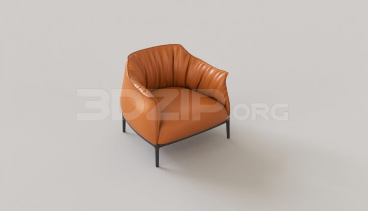 7793. Free 3Ds Max Armchair Model Download