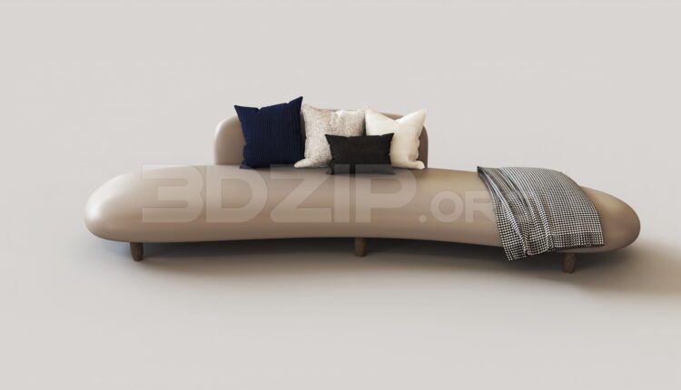 7802. Free 3Ds Max Sofa Model Download