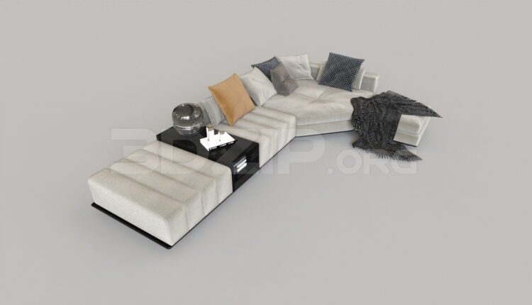 7827. Free 3Ds Max Sofa Model Download