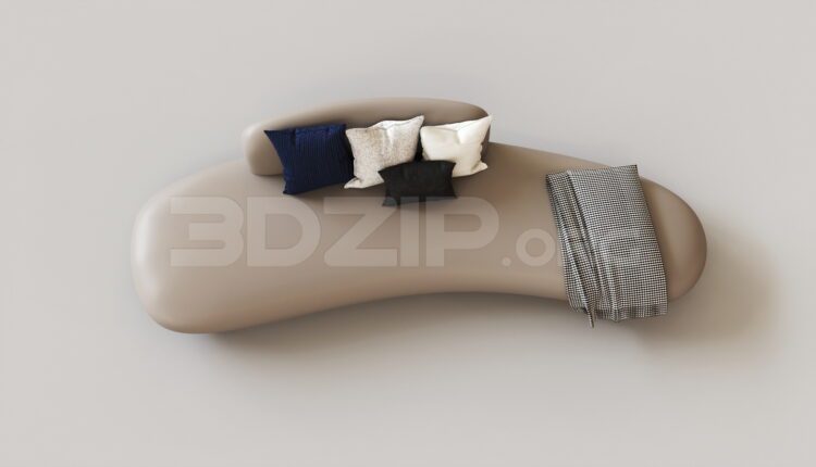 7832. Free 3Ds Max Sofa Model Download