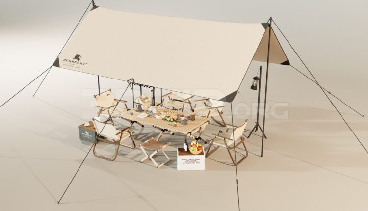 11486. Free 3D Of Camping Models Download