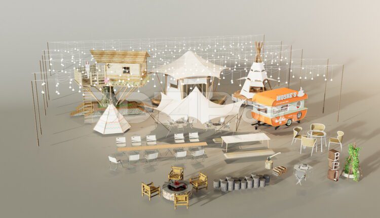 11490. Free 3Ds Max Of Camping Models Download