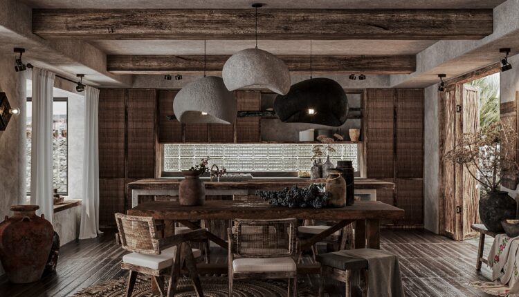 13586. 3Ds Max Wabi- Sabi Interior Model Download By Tran Minh