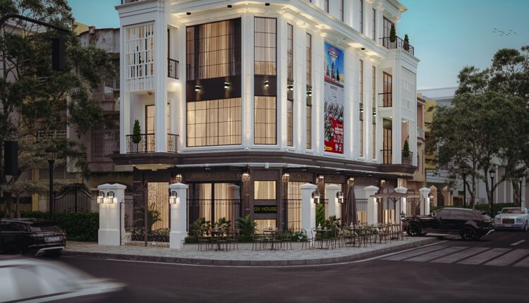13590. Free 3Ds Max Villa Exterior Model Download By Kts Nhat Minh