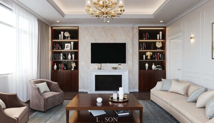 13600. 3Ds Max Villa Interior Model Download By Arc Cao Son