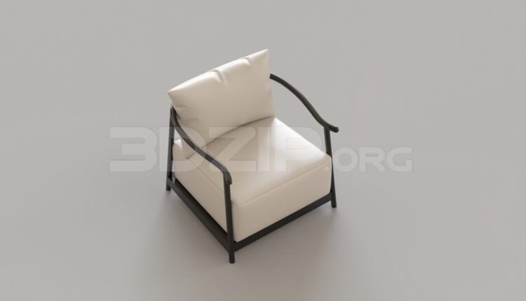 7882. Free 3Ds Max Armchair Model Download