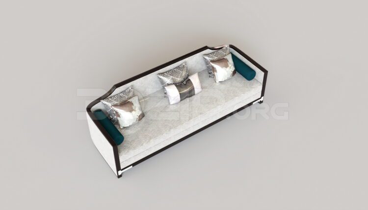 7894. Free 3Ds Max Sofa Model Download (1)