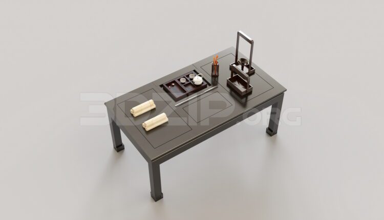7900. Free 3Ds Max Tea Table Model Download