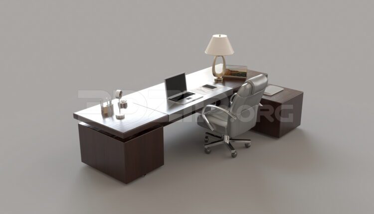7917. Free 3Ds Max Table Work Model Download
