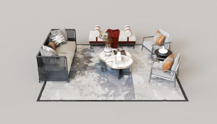 7938. Free 3Ds Max Sofa Model Download