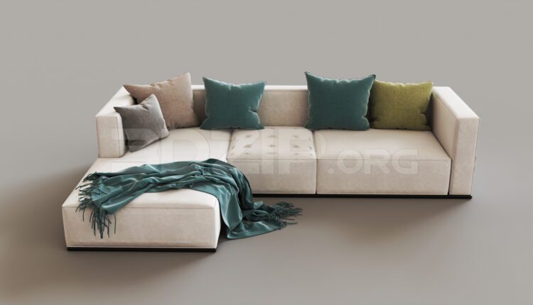 8007. Free 3Ds Max Sofa Model Download