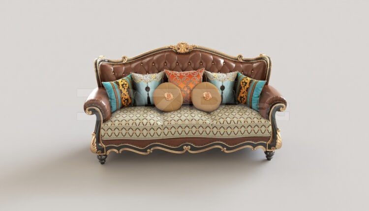 8014. Free 3Ds Max Sofa Model Download