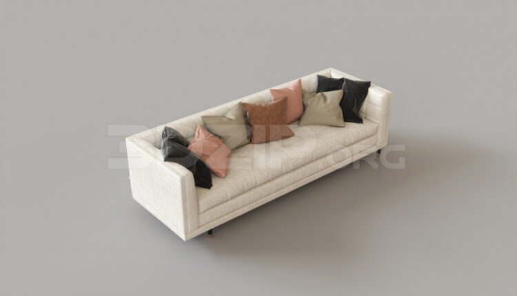 8019. Free 3Ds Max Sofa Model Download