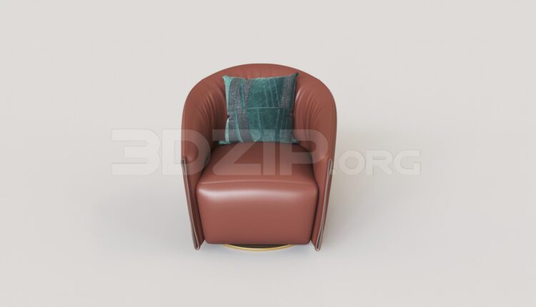 8024. Free 3Ds Max Armchair Model Download