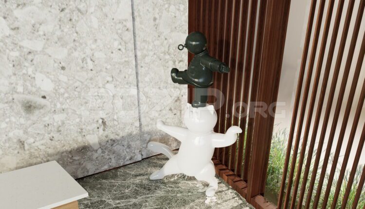 11520. Free 3Ds Max Sculpture Model Download