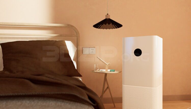 11557. Free 3Ds Max Bed Model Download