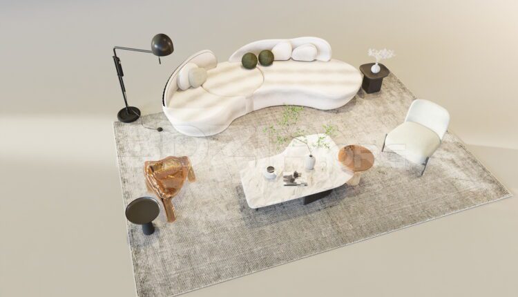 11567. Free 3Ds Max Sofa Model Download