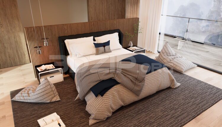 11653. 3Ds Max Bedroom Interior Model Download