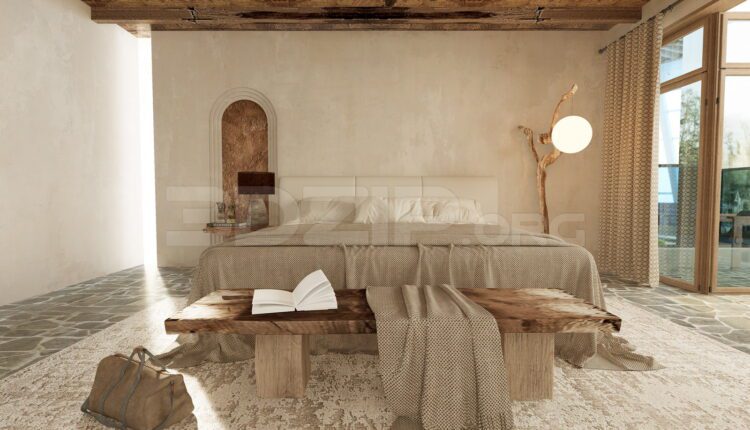 11661. 3Ds Max Bedroom Interior Model Download