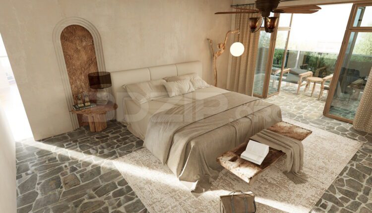 11661. 3Ds Max Bedroom Interior Model Download