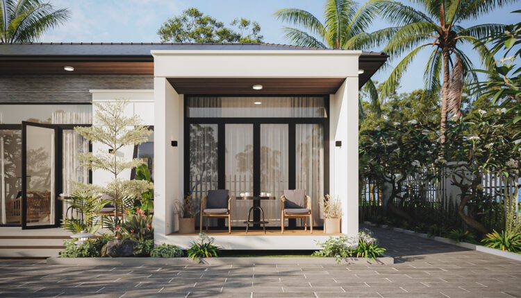 13607. 3Ds Max House Exterior Model Download By Kts Nhat Minh