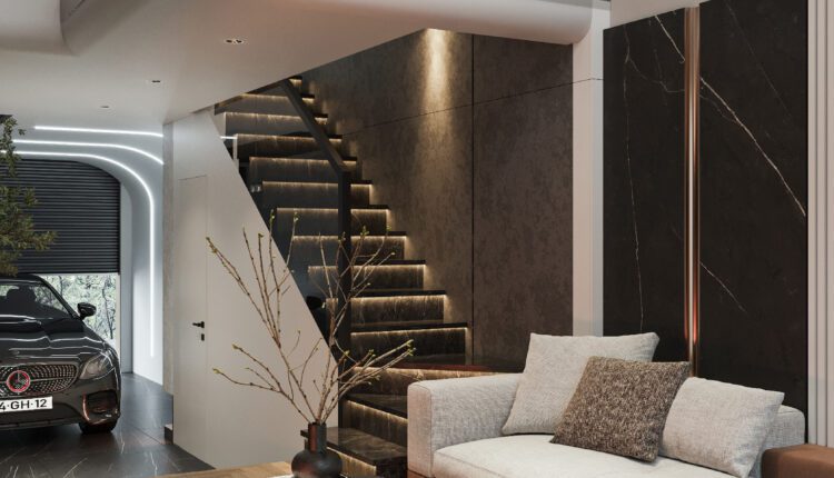 13608. 3Ds Max House Interior Model Download by Quoc Tung