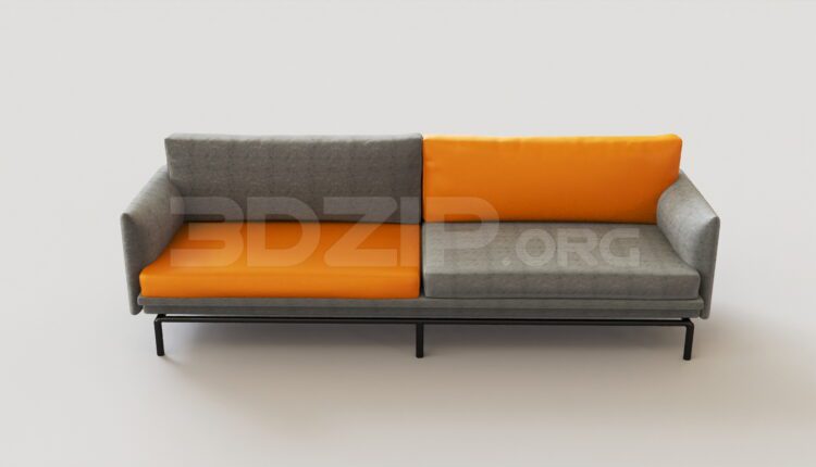8181. Free 3Ds Max Sofa Model Download