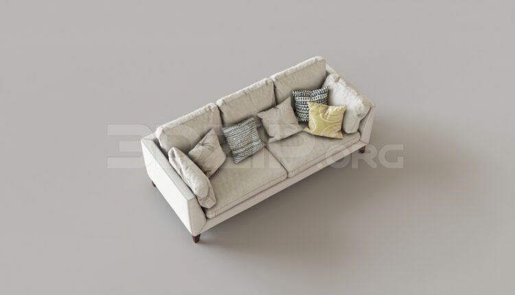 8187. Free 3Ds Max Sofa Model Download